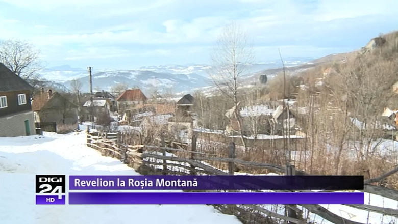 Revelion la Rosia Montana: 200 de activisti de mediu vor petrece noaptea dintre ani in localitatea din Apuseni Imagine