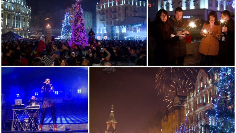 Revelion sub asteptari, in centrul Timisoarei Imagine