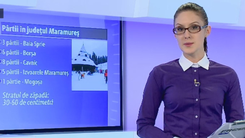 Revelionul pe partiile de schi Imagine