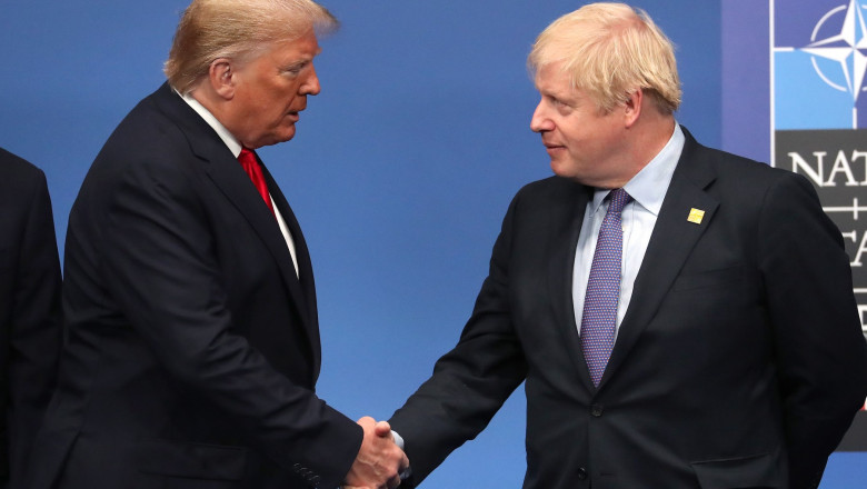 Revenirea lui Trump la Casa Alba este "ceea ce lumea are nevoie", spune Boris Johnson Imagine