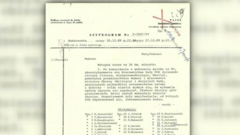 Revolutia de la 1989, in documentele Ambasadei Poloniei: Ion Iliescu si Silviu Brucan au cerut interventia Armatei sovietice in Romania Imagine