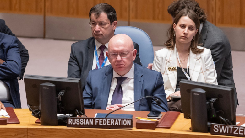 Rezolutia Rusiei pentru interzicerea amplasarii de arme in spatiu a fost respinsa in Consiliul de Securitate al ONU Imagine