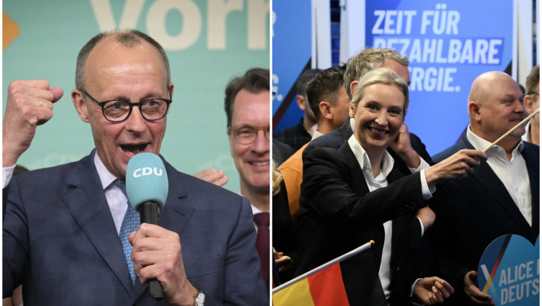 Rezultate alegeri Germania. Crestin-democratii CDU/CSU au castigat scrutinul, dupa o zi cu prezenta record. AfD, pe locul doi Imagine