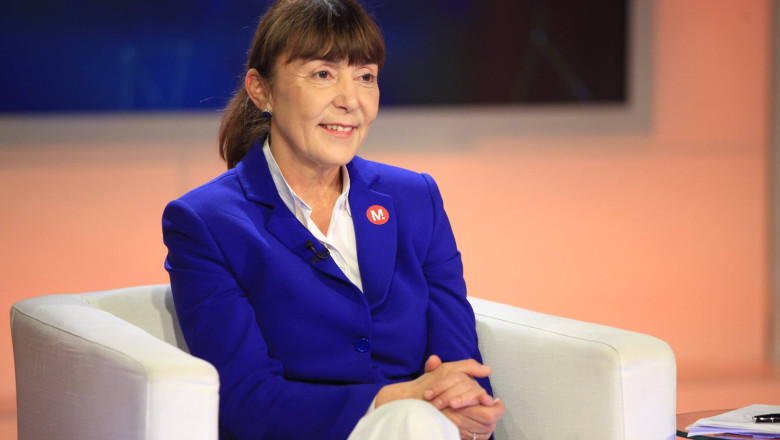 REZULTATE ALEGERI PREZIDENTIALE 2014. Monica Macovei: Astazi s-a nascut al treilea pol in Romania Imagine