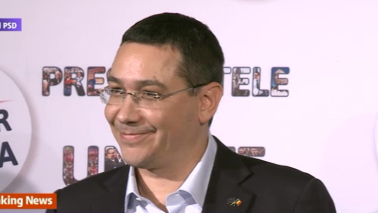 REZULTATE ALEGERI PREZIDENTIALE 2014. Victor Ponta: Eu vreau sa fiu presedintele oamenilor, nu al lucrurilor Imagine