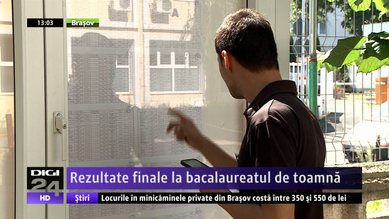 Rezultate finale la bacalaureatul de toamna Imagine