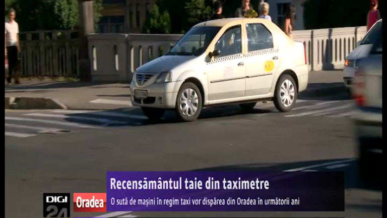 Rezultatele recensamantului din 2011 obliga autoritatile din Oradea sa reduca numarul taximetrelor din oras Imagine