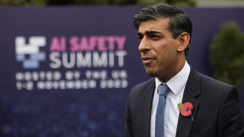 Rishi Sunak: Inteligenta Artificiala ar putea fi un risc la fel de mare pentru omenire precum un razboi nuclear sau o pandemie Imagine