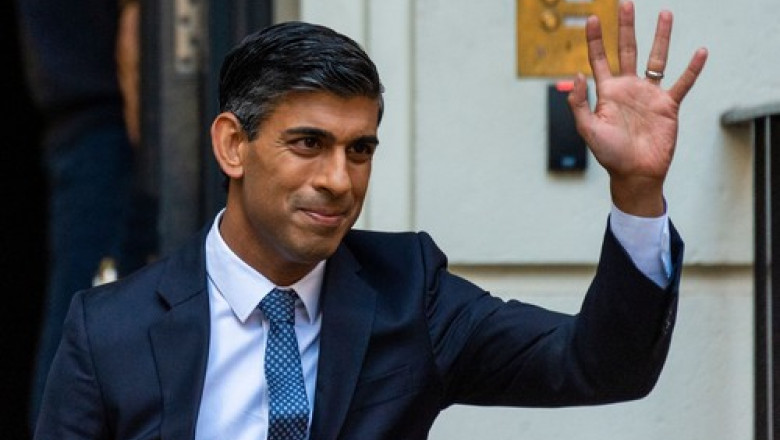 Rishi Sunak promite sa aduca „stabilitate si unitate” in fata „profundelor dificultati economice” cu care se confrunta Marea Britanie Imagine