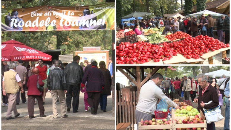Roadele toamnei, la discretie pentru cei care au vizitat, in weekend, Muzeul Satului Banatean Imagine