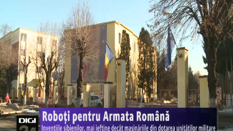Roboti de la AFT Sibiu, pentru Armata Romana Imagine