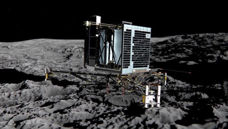 Robotul Philae se va 'trezi' in martie Imagine