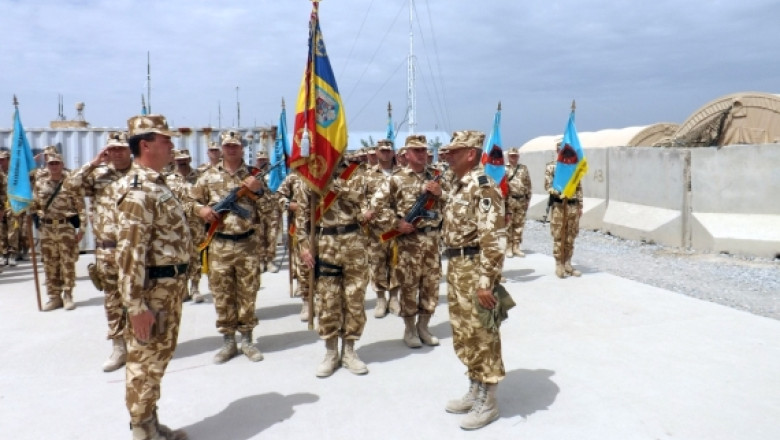 Rocada in Afganistan: Militarii romani din Batalionul Infanterie Lupii Negri s-au intors acasa Imagine