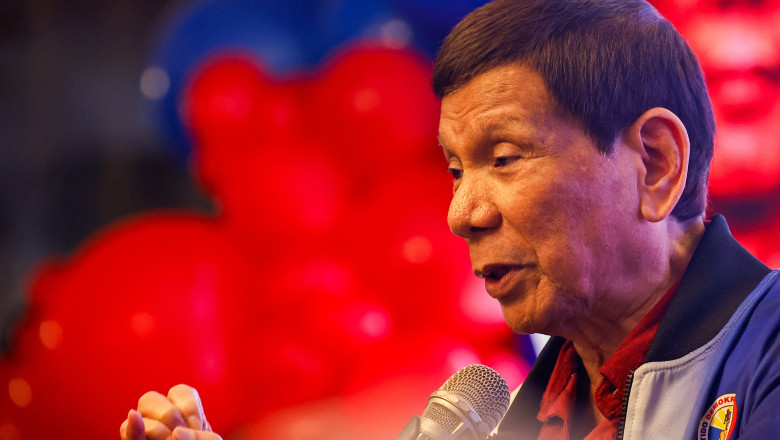 Rodrigo Duterte a castigat alegerile pentru primaria unui oras din Filipine, desi este inchis intr-un penitenciar din Haga Imagine