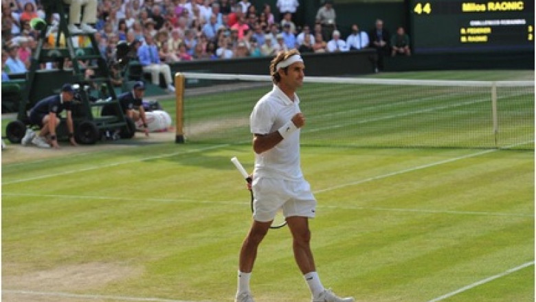 Roger Federer, la a noua finala de Wimbledon. Il asteapta Djokovic Imagine