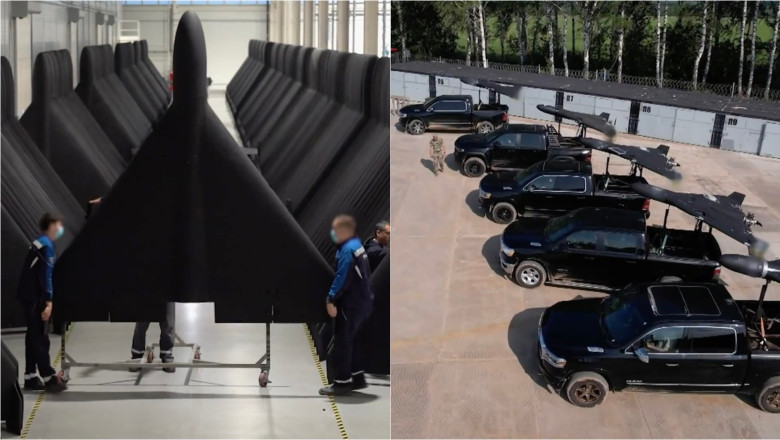 Roiurile de drone rusesti strapung apararea Ucrainei intr-un ritm nemaiintalnit de la inceputul razboiului. Fortele Kievului, coplesite Imagine