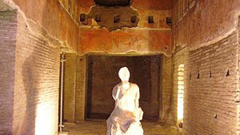 Roma permite accesul turistilor in zona Domus Aurea, fosta resedinta a imparatului Nero Imagine