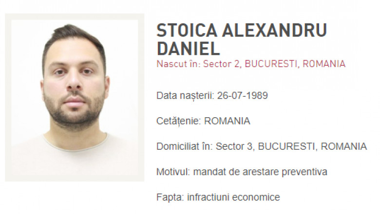 Roman aflat pe lista Most Wanted, prins in Italia. El e fiul autorului "jafului secolului" si e acuzat ca a pagubit americani din Miami Imagine