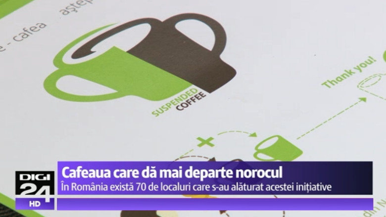 Romania adopta conceptul „Cafea in asteptare”. O ceasca pentru tine, una pentru un necunoscut Imagine