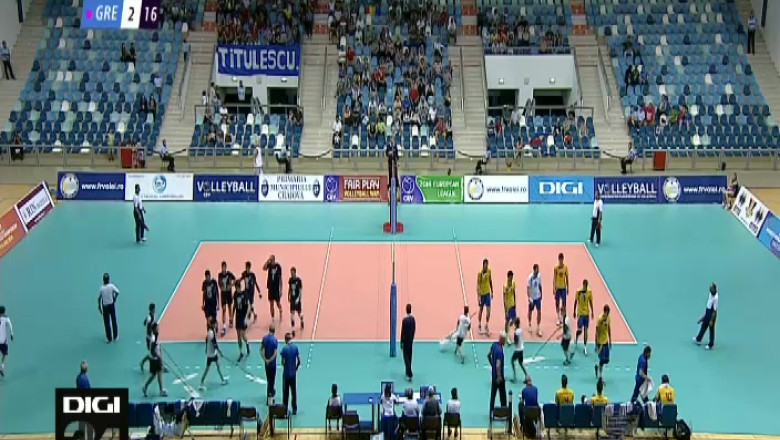 Romania, aproape eliminata din Liga Europeana. O victorie si o infrangere au inregistrat voleibalistii in Polonia Imagine