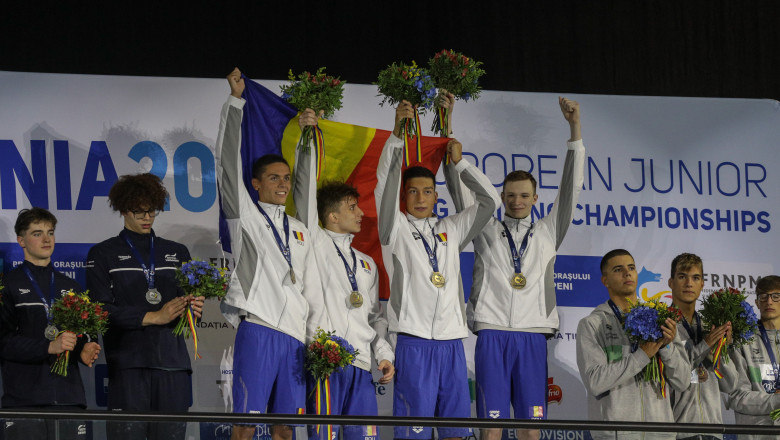 Romania are inca un junior campion european la inot: Vlad Stancu obtine aur la 1.500 m liber si doboara recordul national la seniori Imagine