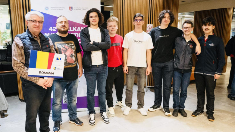 Romania, campioana la Olimpiada Balcanica de Matematica. Unde invata elevii premiati cu patru medalii de aur si doua de argint Imagine