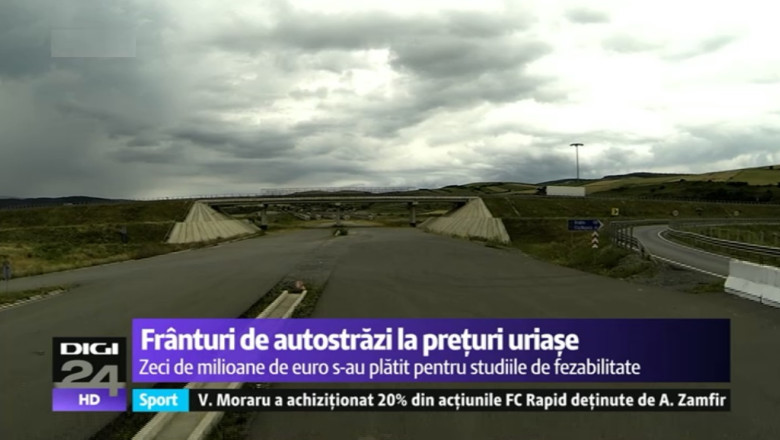 ROMANIA CU INCETINITORUL. Codasii Europei: doar 3,2 centimetri de autostrada pe cap de locuitor Imagine