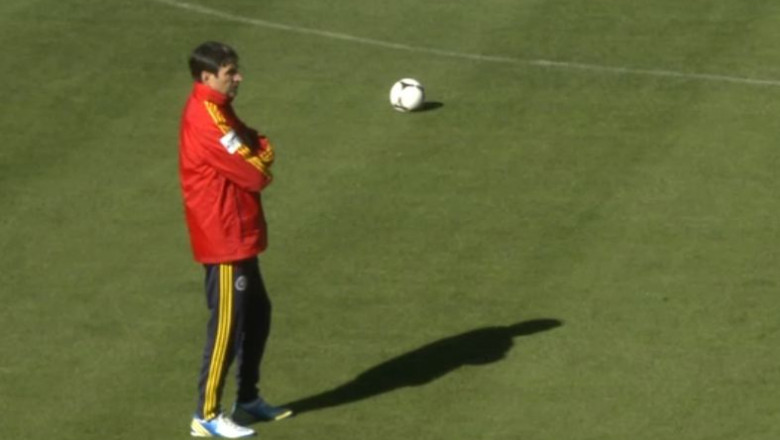 Romania - Estonia. Victor Piturca: „Sunt cativa jucatori care vor intra proaspeti si sper sa faca diferenta” Imagine