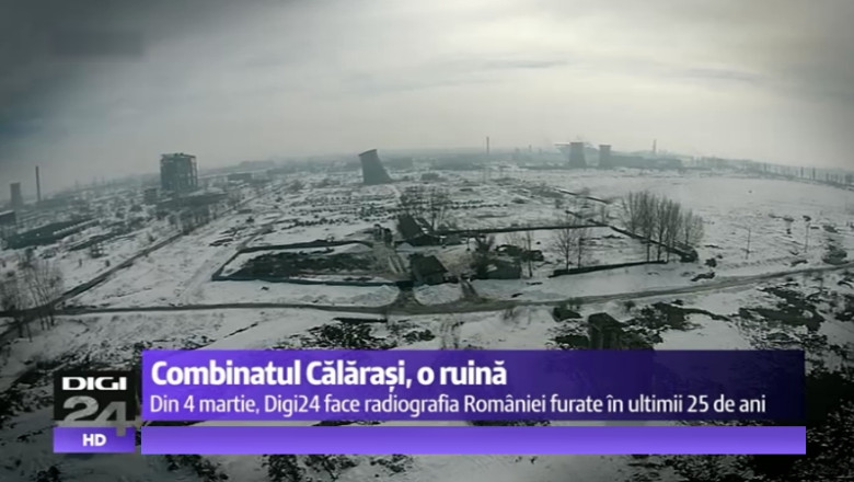 ROMANIA FURATA. Combinatul Siderca din Calarasi, de la cel mai mare producator roman de sina de cale ferata, la cel mai vanat furnizor de fier vechi Imagine