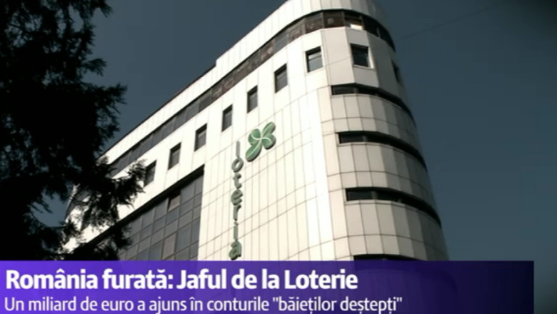 ROMANIA FURATA. Politicienii si firmele care au pagubit Loteria Romana cu un miliard de euro  Imagine