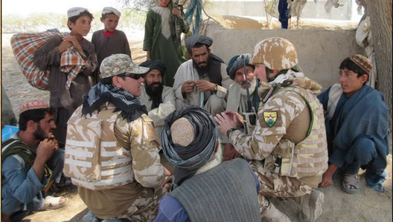 Romania isi tripleaza numarul militarilor din Afganistan. Soldatii romani vor apara din 2015 aeroportul din Kandahar Imagine