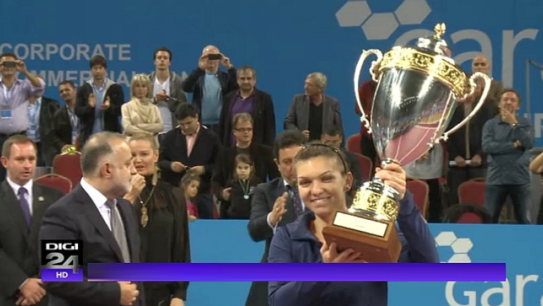 Romania organizeaza un turneu WTA in iulie 2014. Simona Halep a sustinut cauza Bucurestiului Imagine