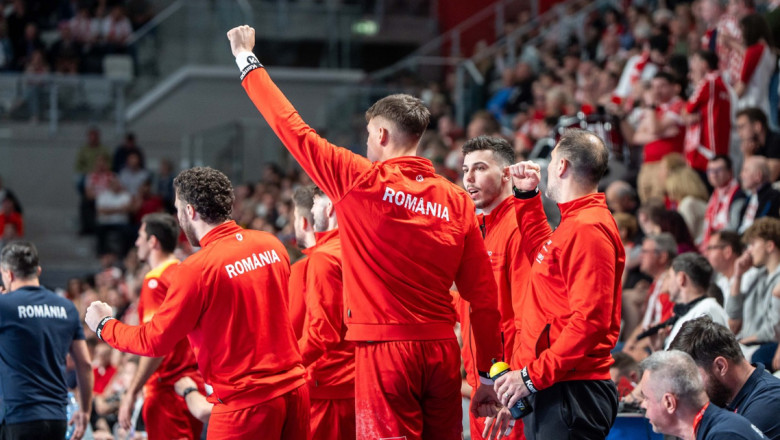 Romania s-a calificat la CE 2026 de handbal masculin. Urna valorica in care a fost repartizata pentru tragerea la sorti a grupelor Imagine