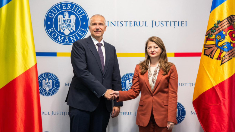 Romania si Republica Moldova, cooperare impotriva criminalitatii, extremismului si dezinformarii. Anuntul Ministerului Justitiei Imagine