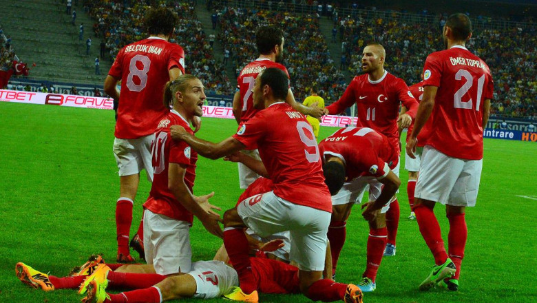 Romania - Turcia  0-2. Nationala a cazut pe locul 4 in grupa, dar mai are sanse sa mearga la baraj Imagine