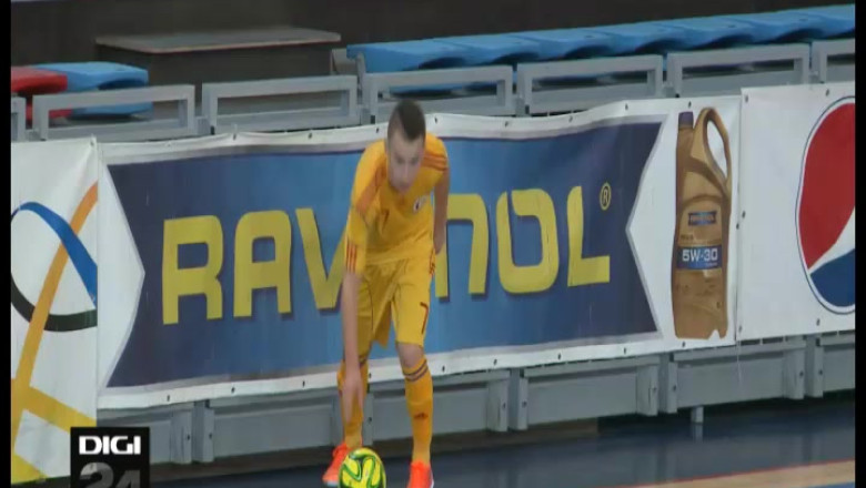 Romania - Ungaria 3-3, la futsal. Nationala de tineret a fost la cinci secunde de victorie Imagine