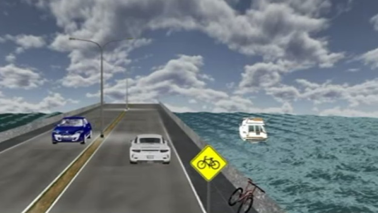 Romania va avea o sosea chiar pe malul marii Imagine