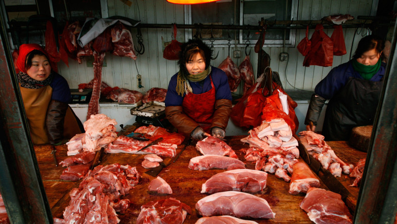 Romania va exporta carne de porc in China Imagine