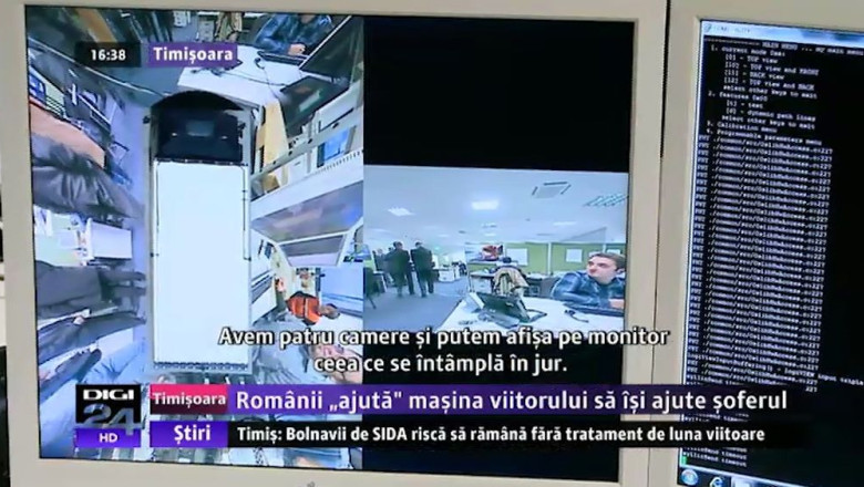 Romanii „ajuta" masina viitorului sa isi ajute soferul Imagine