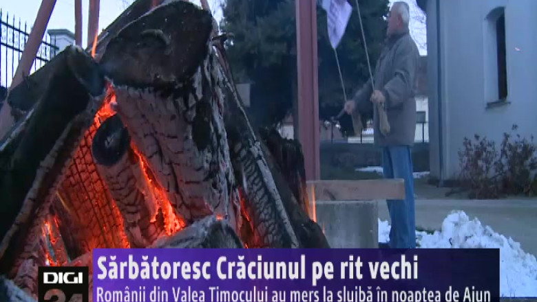 Romanii din Valea Timocului sarbatoresc Craciunul pe rit vechi Imagine