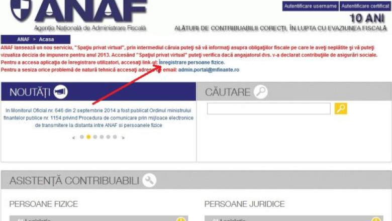 Romanii isi pot verifica electronic situatia fiscala Imagine