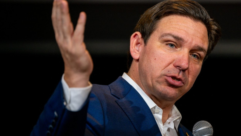 Ron DeSantis se retrage din cursa pentru alegerile prezidentiale si anunta ca il sustine pe Trump Imagine