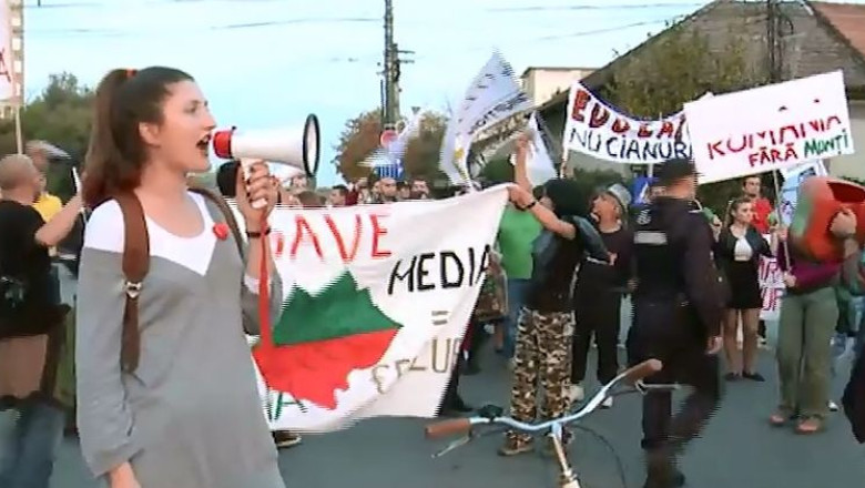 Rosia Montana: a saptea saptamana de proteste la Timisoara Imagine