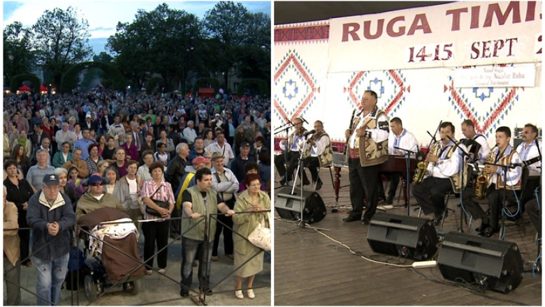 Ruga Timisoarei: cantec, joc si voie buna in Parcul Rozelor din oras Imagine