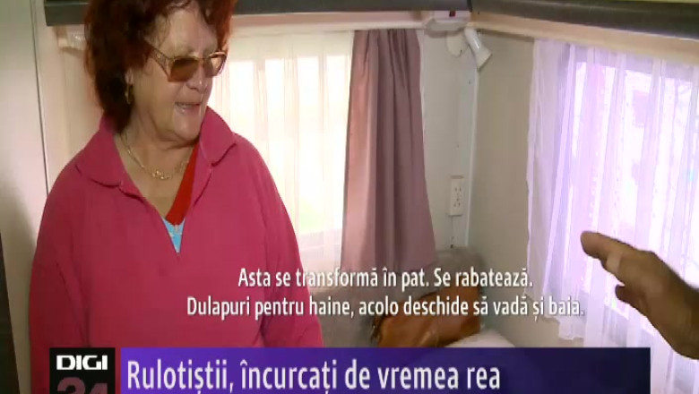 Rulotistii, incurcati de vremea rea Imagine