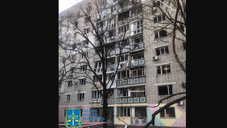 Rusia a atacat cu drone regiunea Odesa. Cel putin cinci persoane au fost ranite Imagine