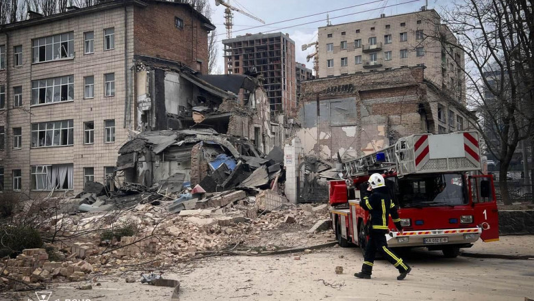 Rusia a lansat un atac masiv cu rachete asupra Ucrainei. Polonia a pus avioanele de lupta in stare de alerta Imagine