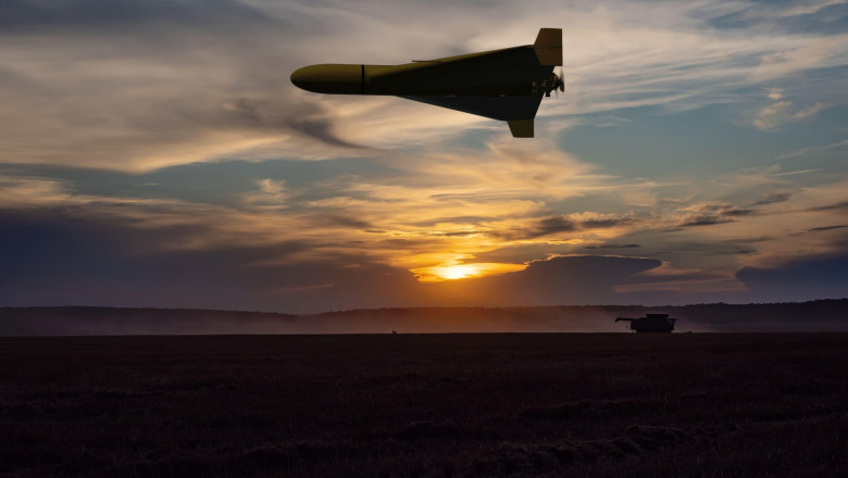 Rusia a lansat unul dintre cele mai mari atacuri cu drone de la inceputul razboiului Imagine
