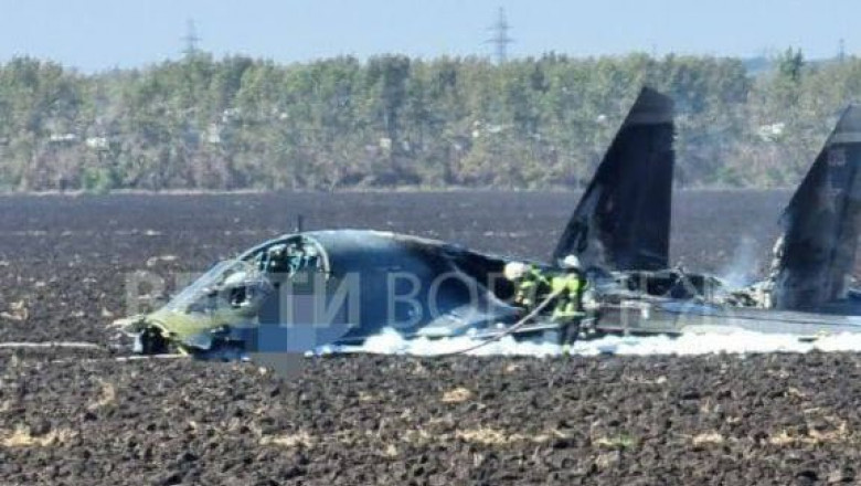 Rusia a pierdut inca un bombardier de lupta Su-34 Imagine