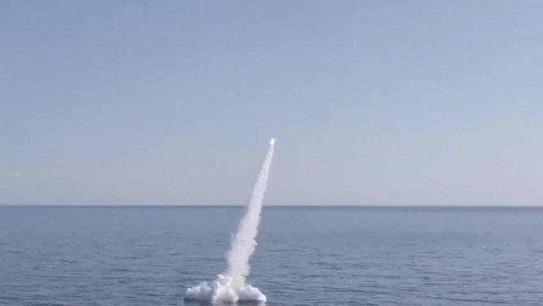 Rusia a testat in Marea Japoniei o racheta Kalibr care a lovit o tinta terestra la peste 1.000 de kilometri Imagine